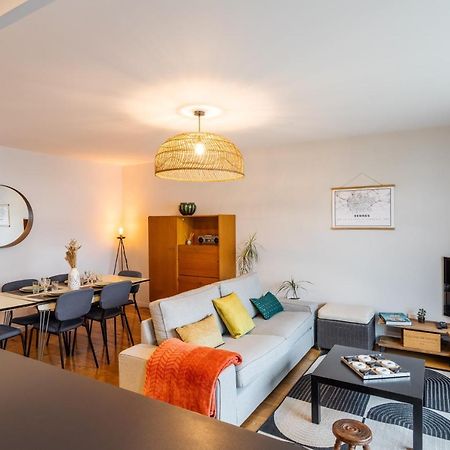 Appartement Le Vilona - T3 Moderne Avec Parking Prive à Rennes Extérieur photo