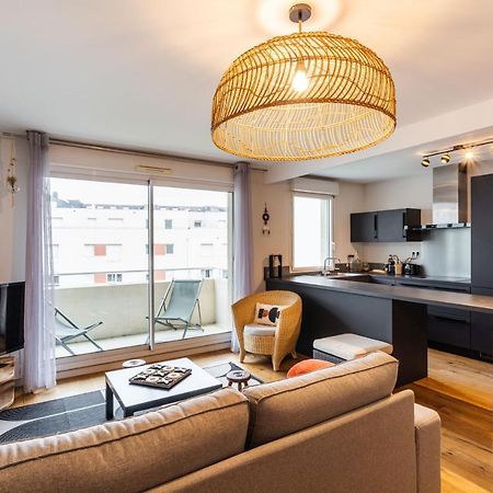 Appartement Le Vilona - T3 Moderne Avec Parking Prive à Rennes Extérieur photo