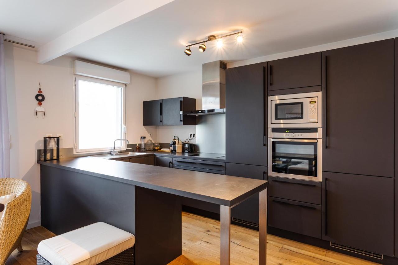 Appartement Le Vilona - T3 Moderne Avec Parking Prive à Rennes Extérieur photo