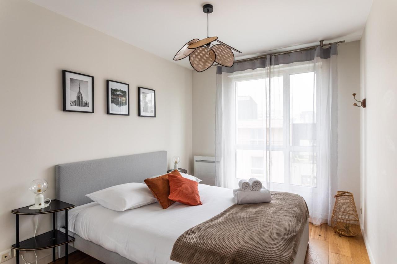 Appartement Le Vilona - T3 Moderne Avec Parking Prive à Rennes Extérieur photo
